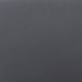 Clover Grey Faux Leather Dining Room Chair with Black Metal Legs