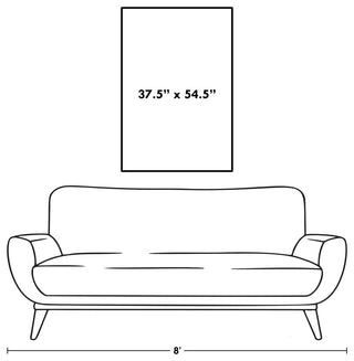 Navy Shapes I, 36 x 53