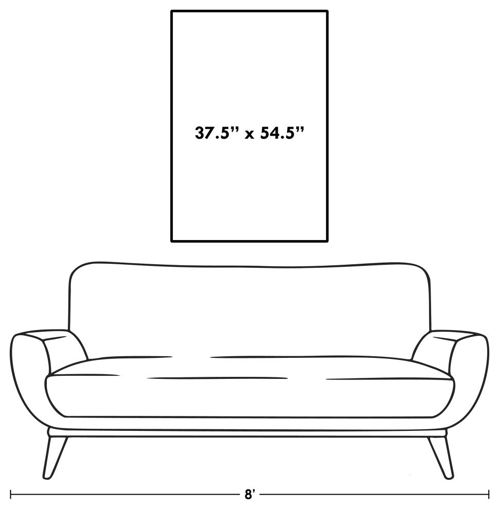 Navy Shapes I, 36 x 53