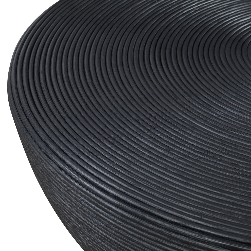Bongo Black Rattan Coffee Table