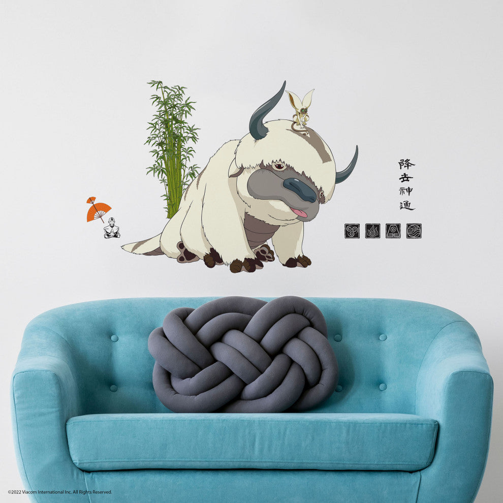 Avatar Appa Giant Peel and Stick Wall Decals