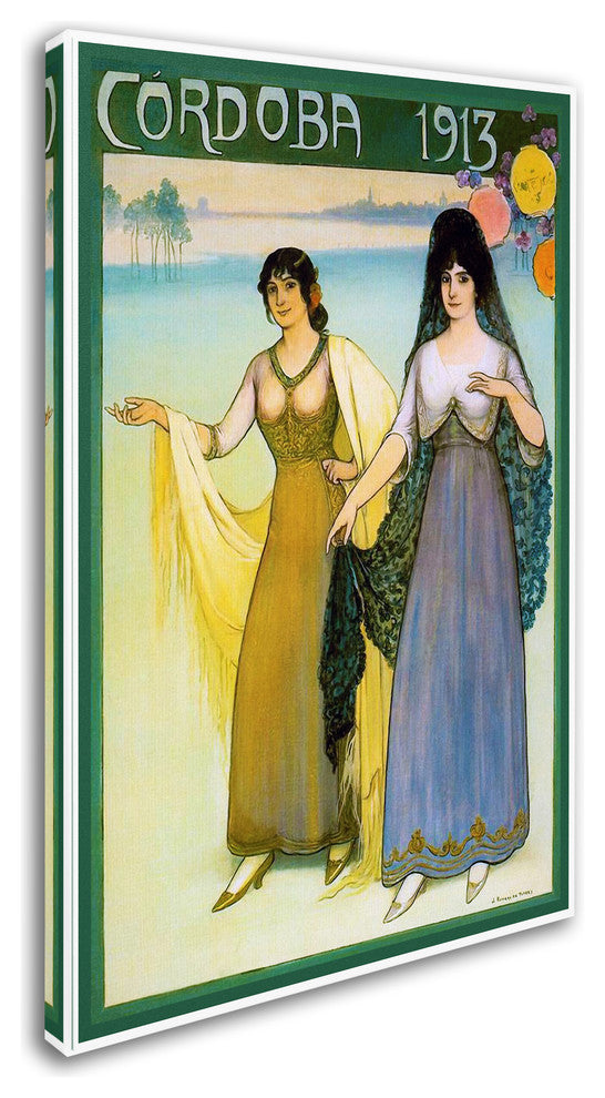 Vintage Lavoie 'Julio Romero de Torres' Canvas Art, 30" x 47"