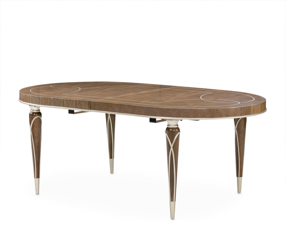 Villa Cherie Oval Dining Table - Hazelnut