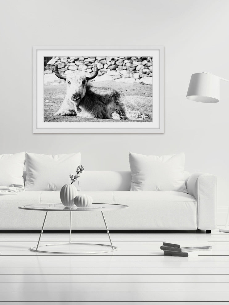 Marmont Hill, "Relaxing in the Meadow" Framed Painting Print, 30x20