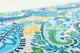 Amalia Paisley Blue Rectangular Throw Pillow, Set of 2