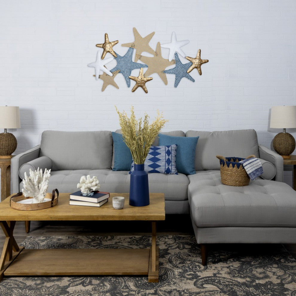 Coastal Starfish Design Wall D"cor