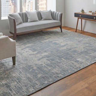 Kinton Modern Abstract, Gray, 9'x12' Area Rug