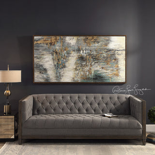 New Uttermost Behind The Falls Abstract Art