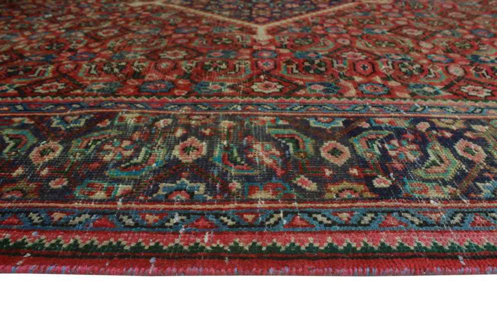 Semi-Antique Muhaymin Rust Rug