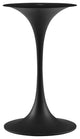 Sofa Side Table, Round, Black Dark Walnut, Metal, Modern, Lounge Hospitality