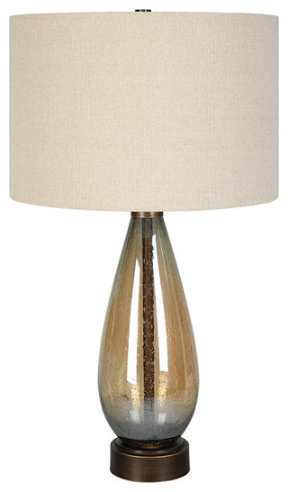 Uttermost 30230 Baltic Teardrop Glass Table Lamp