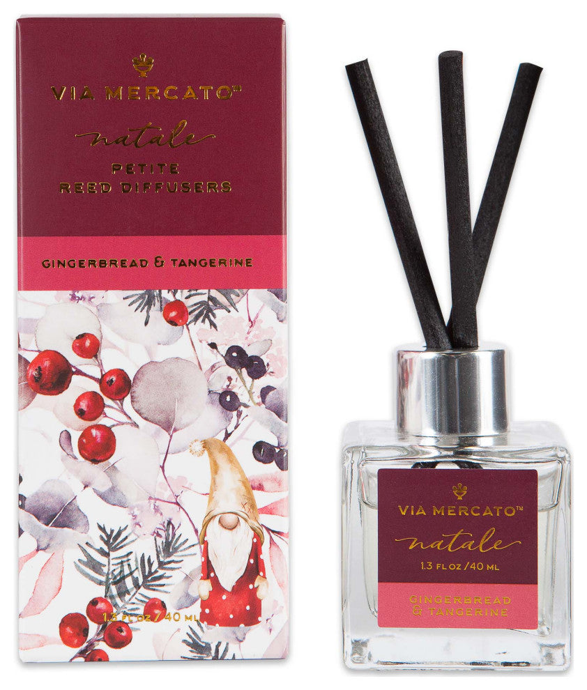Petite Reed Diffuser - Gingerbread & Tangerine
