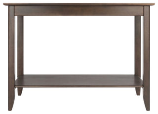 Santino Console Hall Table, Oyster Gray