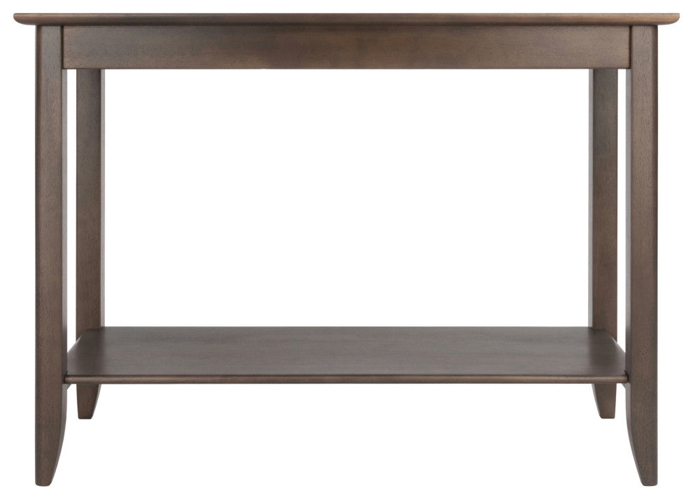 Santino Console Hall Table, Oyster Gray
