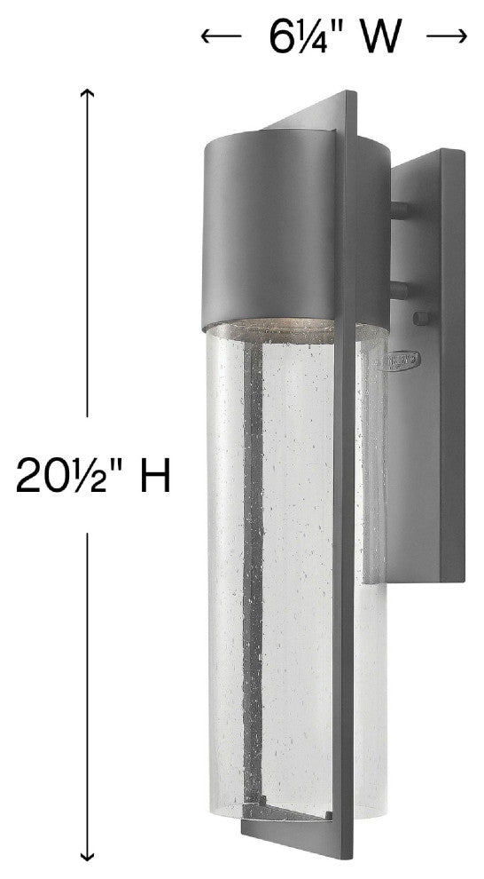 Hinkley Shelter One Light Wall Mount 1324HE