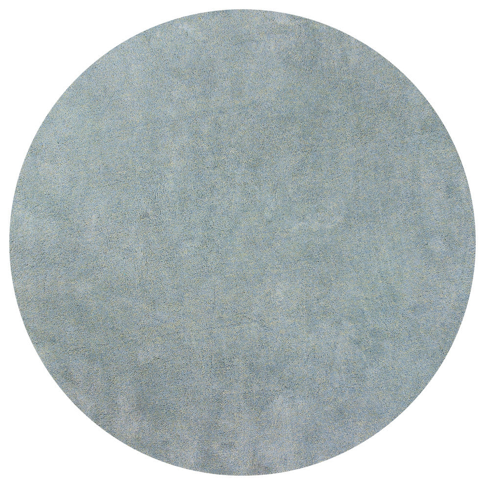 Bliss 1582 Blue Heather Shag, 6' Round