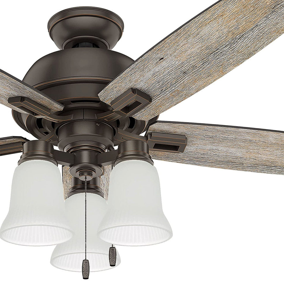 23162-4 Replacement Frosted Ceiling Fan Glsss Shade, 4 Pack.