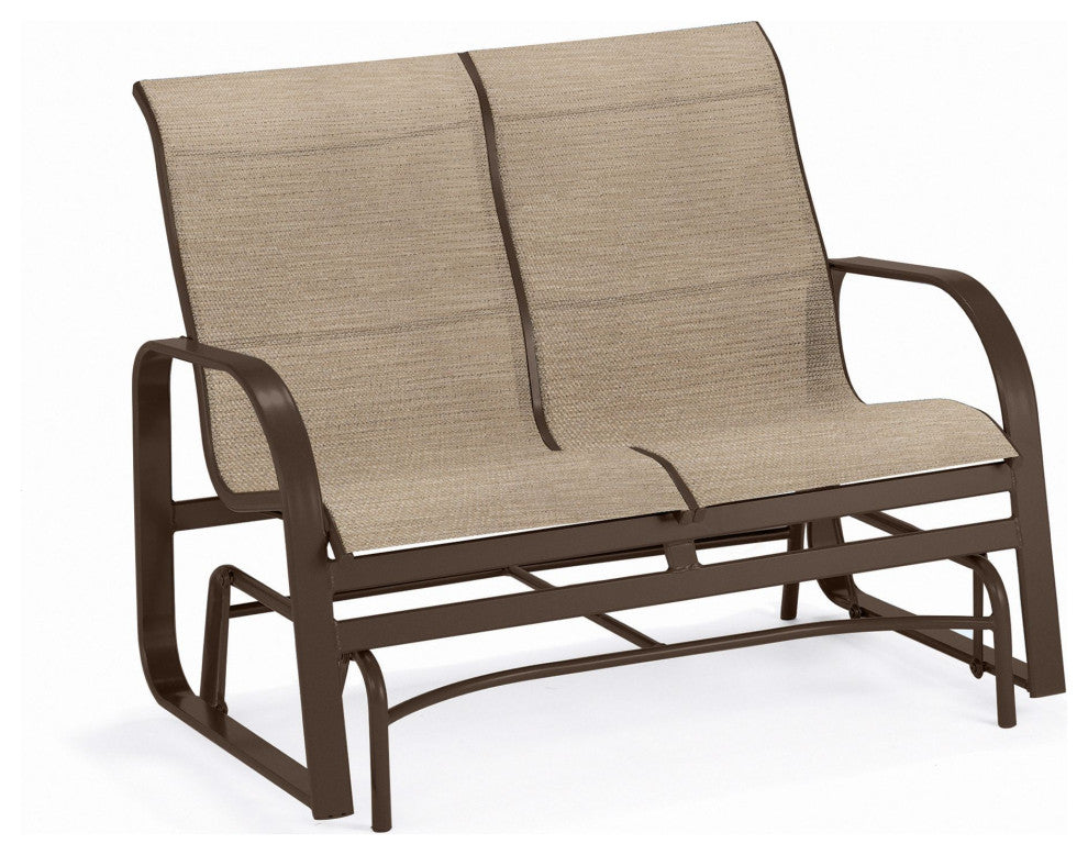 Seagrove II Sling Glider Loveseat