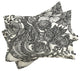 Deny Designs Valentina Ramos Bird In Flowers Black White Pillow Shams, King