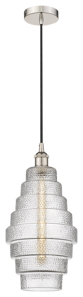 Innovations 616-1P-PN-G672-8-LED 1-Light Mini Pendant, Polished Nickel