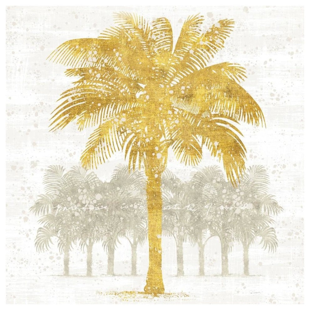 "Palm Coast II" Digital Paper Print by Sue Schlabach, 38"x38"