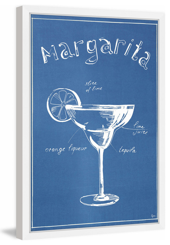 "Margarita" Framed Painting Print, 12"x18"