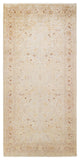 Eclectic, One-of-a-Kind Hand-Knotted Area Rug Ivory, 6'1"x12'5"
