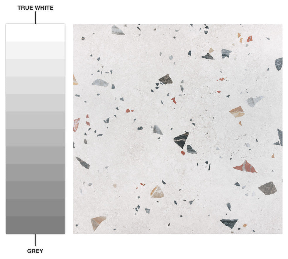 Sonar White Porcelain Floor and Wall Tile