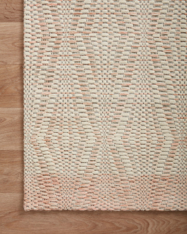 Loloi Kenzie Ivory / Blush 2'-6" x 7'-6" Area Rug