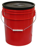 Jones Stephens T60102 5 Gallon BCKT With 1 Large 4 Small TRAY - Red