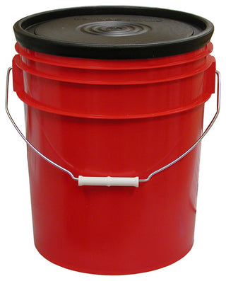 Jones Stephens T60102 5 Gallon BCKT With 1 Large 4 Small TRAY - Red