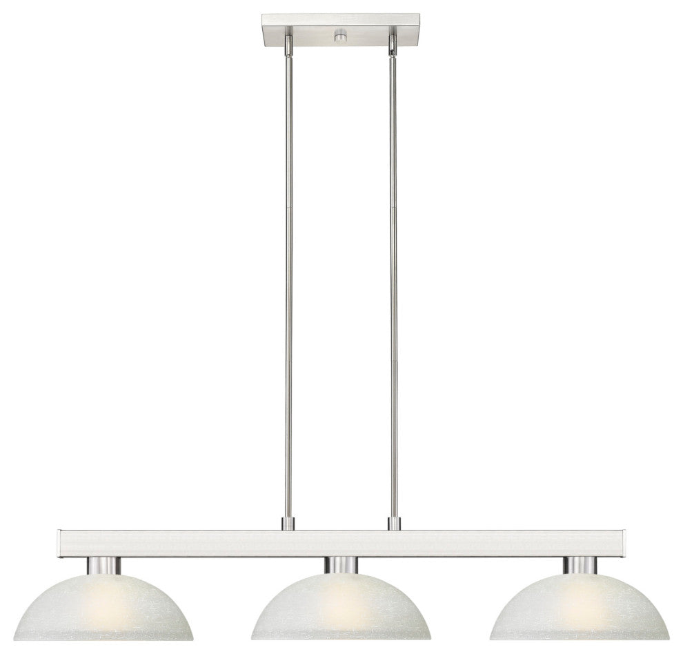 Z-Lite 152-DMO14 Cobalt 3 Light 49"W Linear Pendant - Matte Black