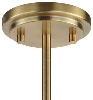 Uttermost 21391 Cret 12 Light 31"W Chandelier - Brass