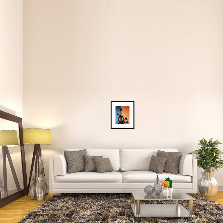 "Oil And Vinegar" Framed Digital Print by Aida Ianeva, 19x22"