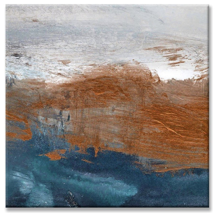Ready2HangArt 'Copperize' Canvas Wall Decor, 12"x12"