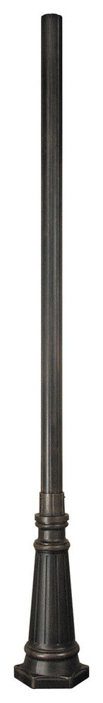 90" H Surface Mount Pole, Oil Rubbed Bronze