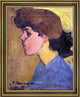 Amedeo Modigliani Woman's Head Profile