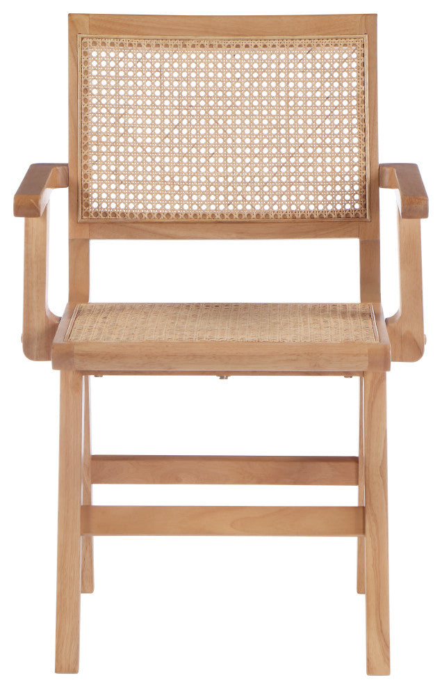 Preston Dining Chair, Set of 2, Natural, Arm Chair