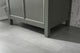 30" Single Sink Vanity Cabinet, Pewter Green