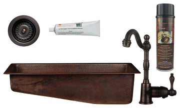 Bar/Prep Sink,Faucet  and Accessories PKG - BSP4_BRECSL28DB3-D