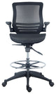 Harwick Evolve All Mesh Heavy Duty Drafting Chair, Dark Knight Edition