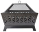 22.82'' H x 26'' W Iron Wood Burning Outdoor Fire Pit