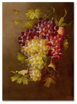 'Still Life with Grapes' Canvas Art by Rio
