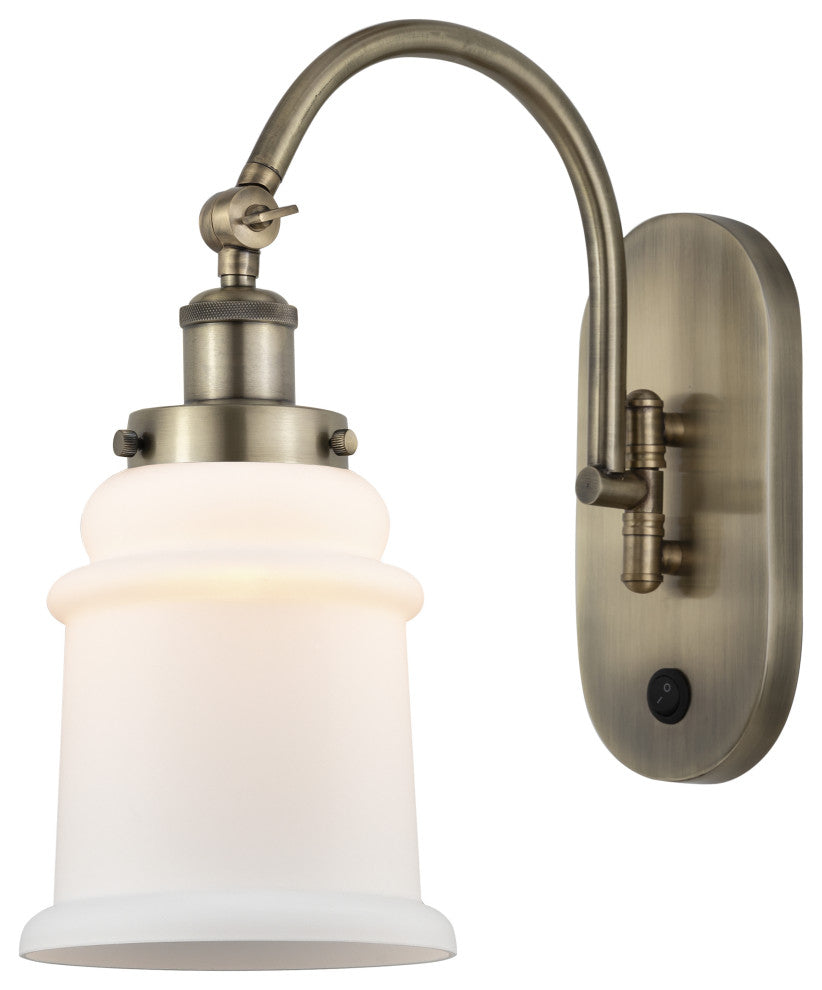 Innovations 918-1W-AB-G181-LED 1-Light Sconce, Antique Brass