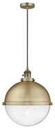 INNOVATIONS 201CSW-BB-HFS-124-BB-LED 1-Light Pendant Brushed Brass