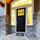 Outdoor Door Mat Love PVC 24"�x16"� Black
