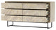 Peridot 4-Piece King Bedroom Set, Natural Acacia Wood