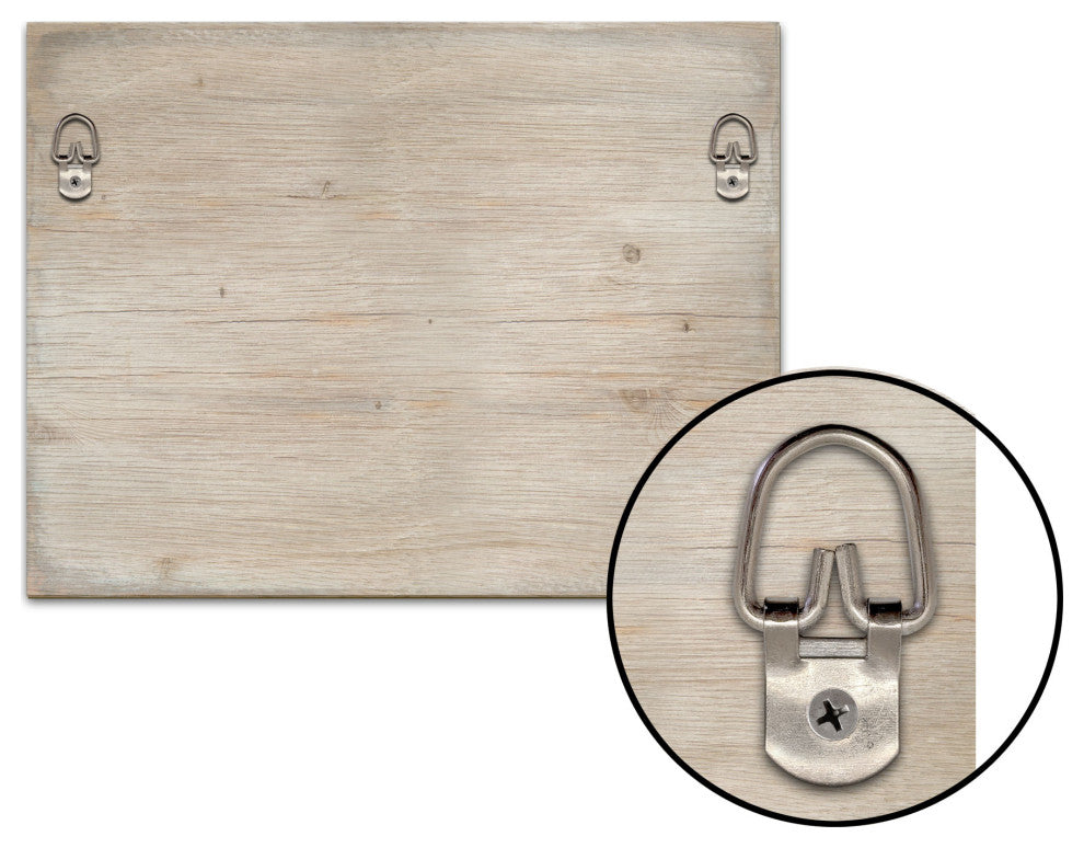 Tiger Moth Wall and Table Top Wooden Decor, 36x24