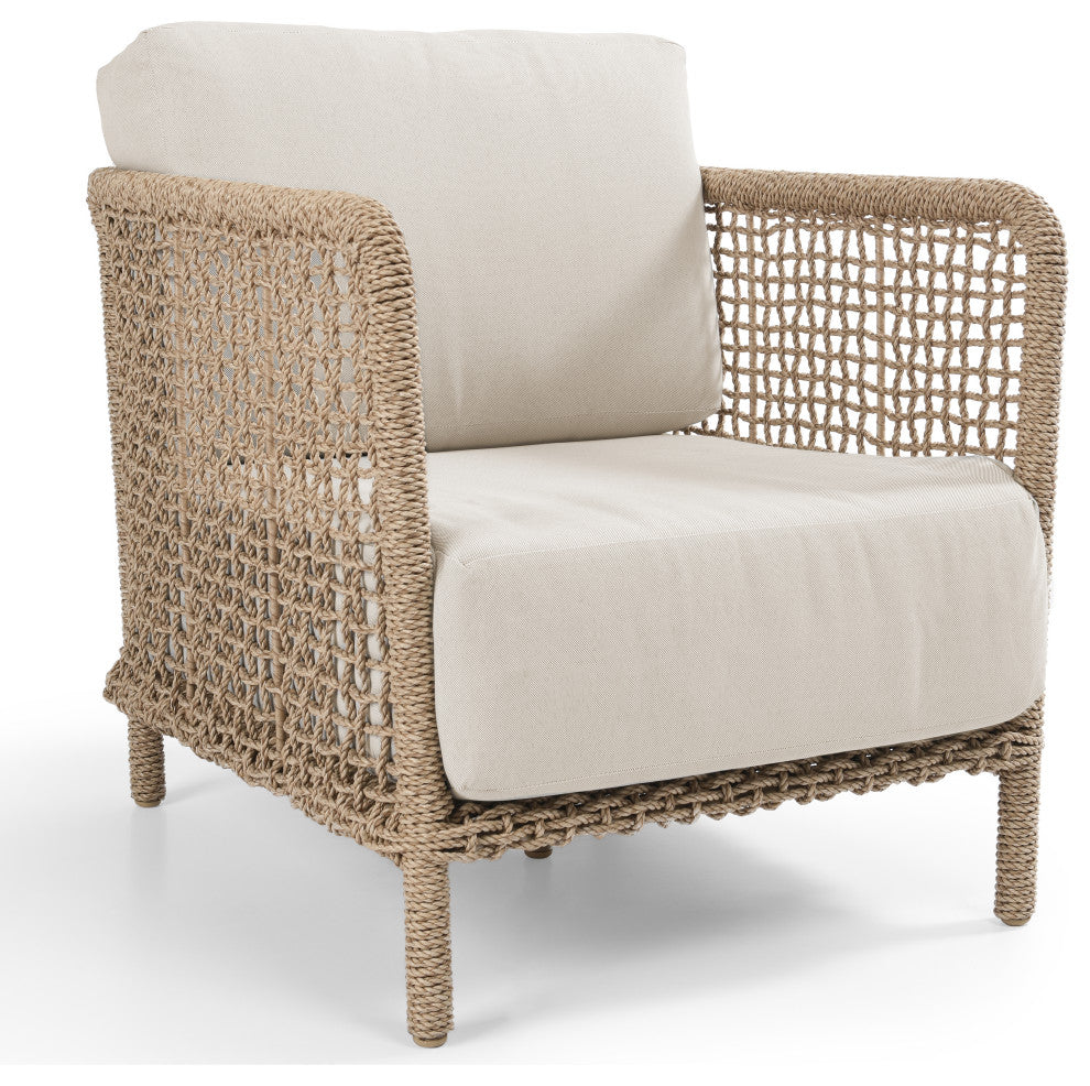 Brisbane Outdoor Accent Chair, Natural