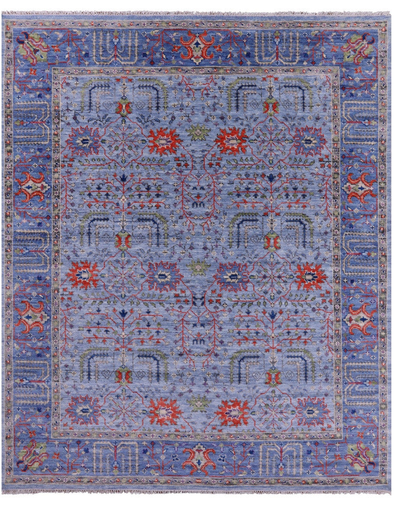 8' 5" X 10' 2" Persian Ziegler Hand Knotted Wool Rug - Q15400